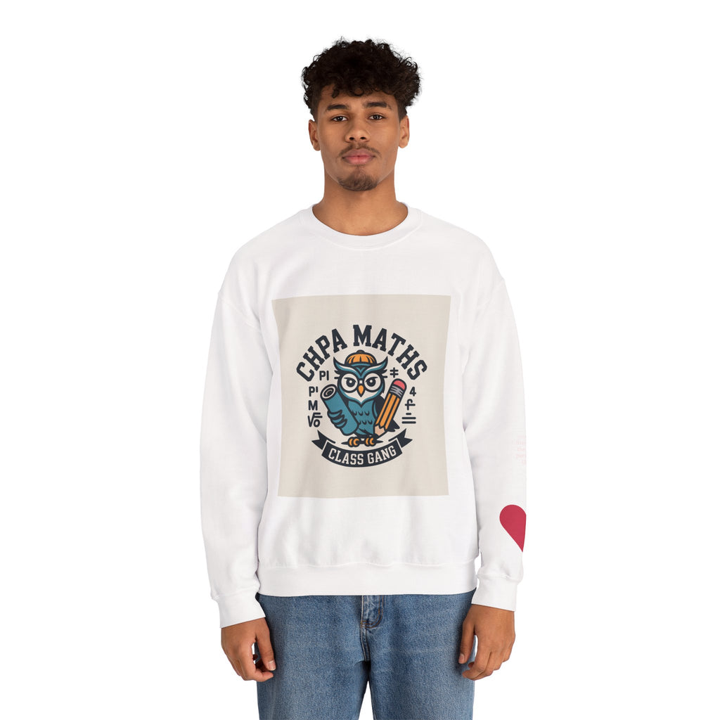 Chpa Maths class Owl Crewneck Sweatshirt